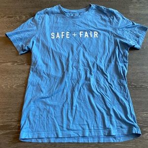 Safe and Fair T shirt
